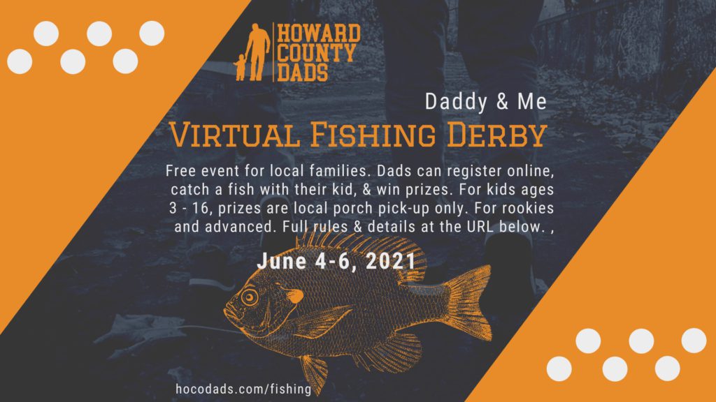 Maryland fishing derby for kids and their father figures June 2021