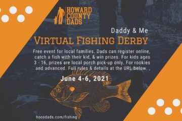 Maryland fishing derby for kids and their father figures June 2021